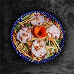 23. MANGO SALAT MIT GARNELEN